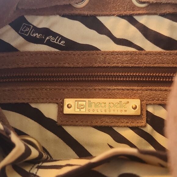 Linea Pelle Leather Fringe Purse - Picture 12 of 12